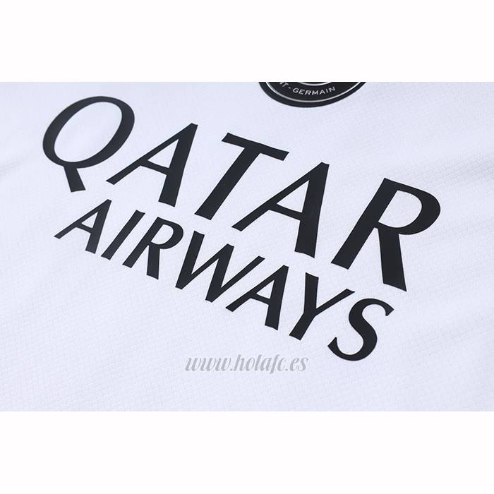 Chandal del Paris Saint-Germain Manga Corta 2026-2027 Blanco - Pantalon Corto